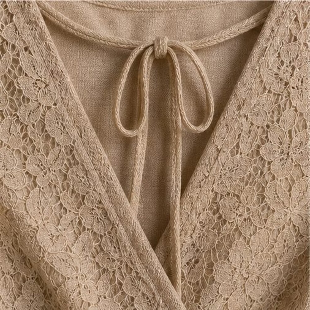Sand Ruffle Blouse - Picture 4 of 6